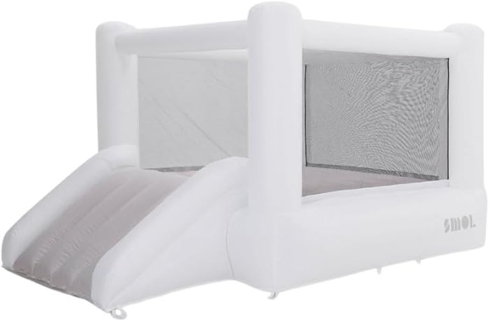 PLAYSMOL Neutral Tumble Inflatable Bounce House with Blower, 8x8 Kids Jumping House for Indoor Ou... | Amazon (US)