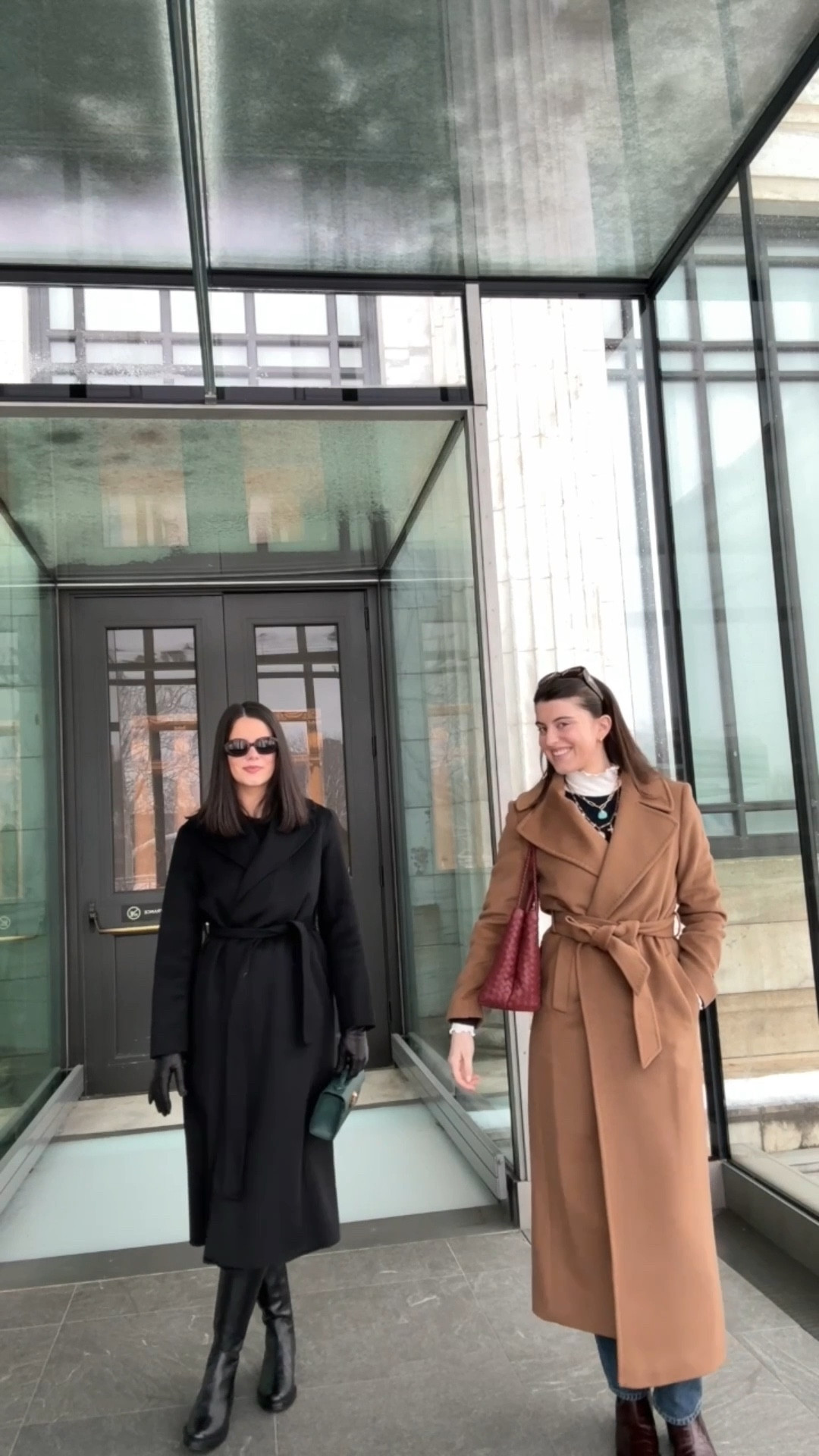 Sister winter looks! 