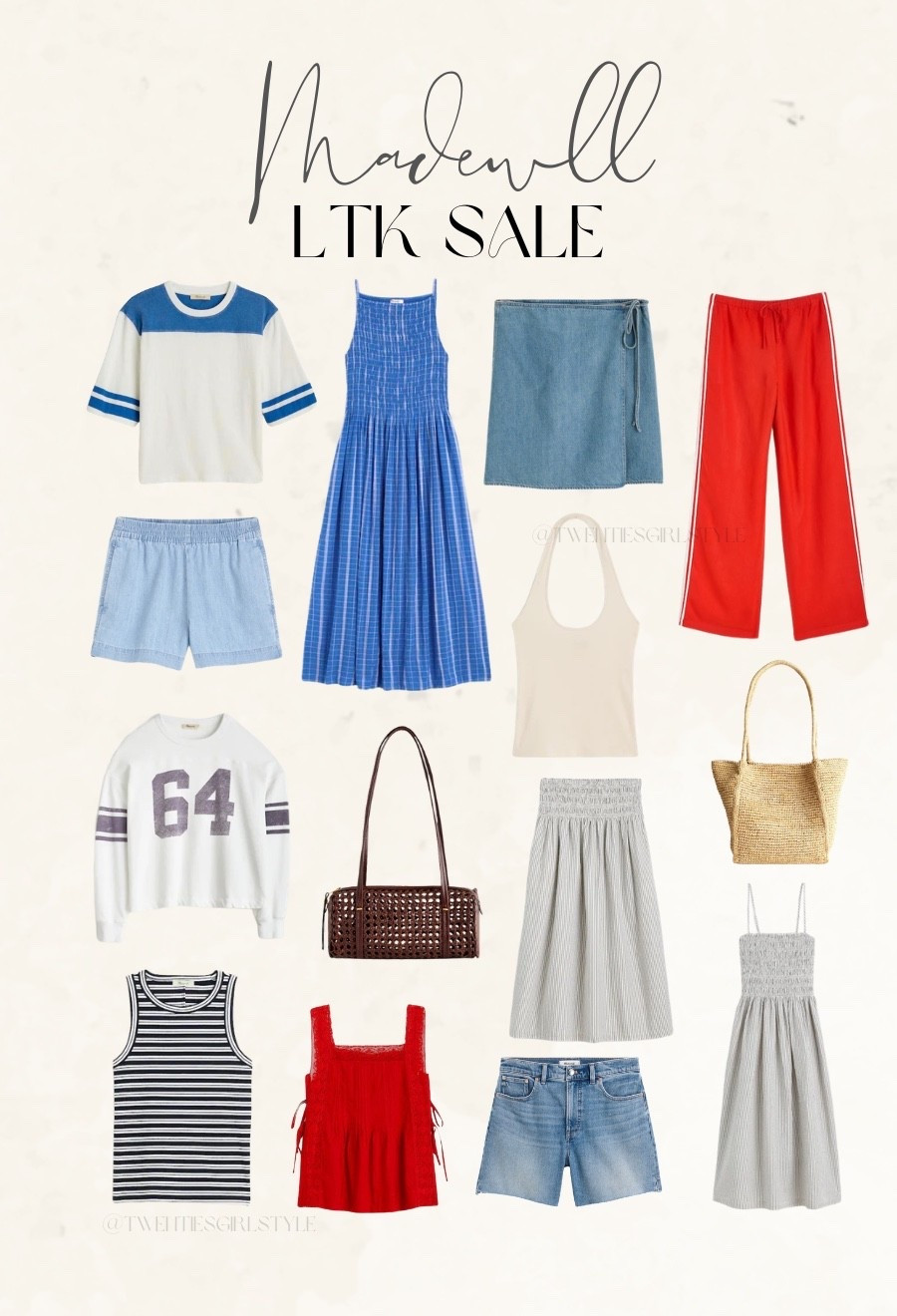 Madewell ltk sale 🙌🏻🙌🏻
Use code LTK20 for 20% off
 
Summer fines, summer fashion, tank top, shorts, sundress, summer dress, denim skirt, halter top ￼

#LTKootd #LTKxMadewell #LTKSaleAlert