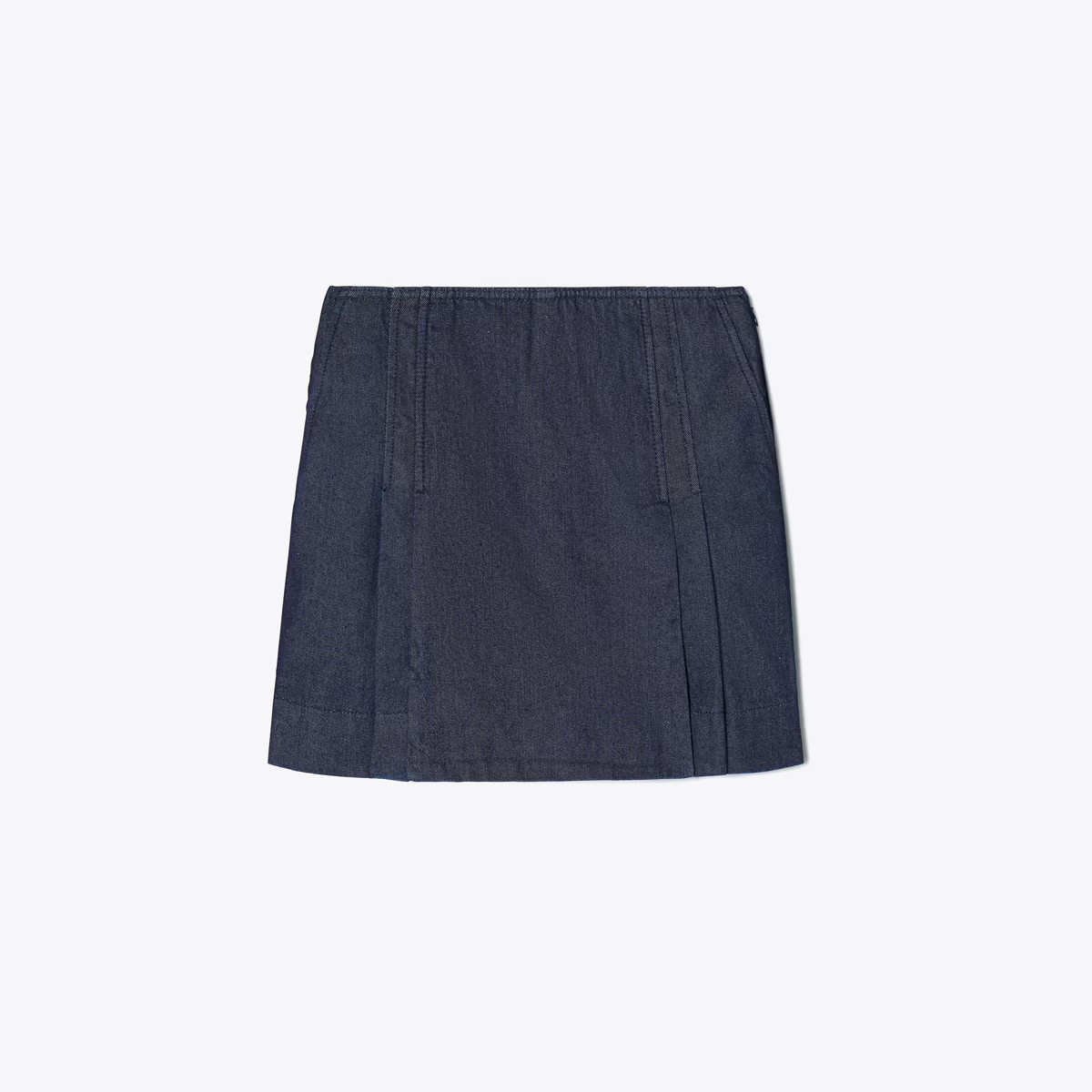 Denim Skort: Women's Designer Bottoms | Tory Burch | Tory Burch (US)
