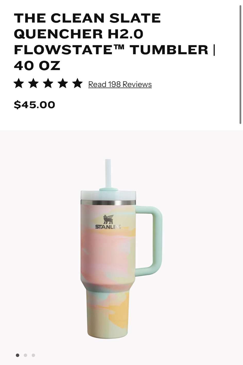 This Stanley color is everything 🎀🩷

#LTKfindsunder50 #LTKstyletip #LTKfitness