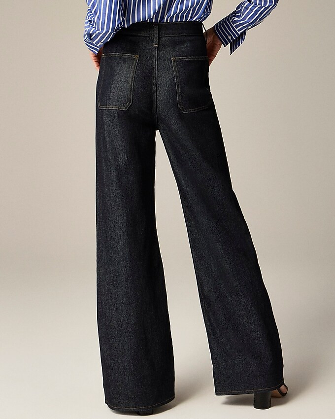Sailor denim trouser in Rinse wash | J. Crew US