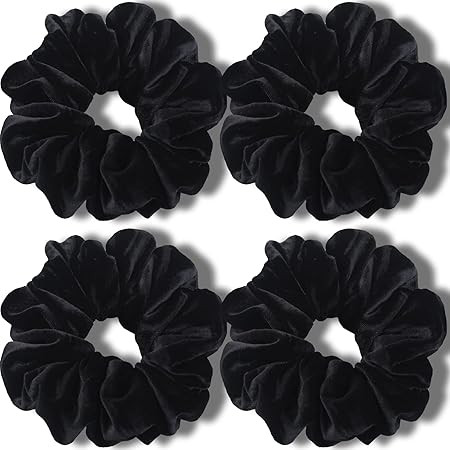 IVARYSS Extra Large Scrunchies for Women's Thick Hair, Premium Velvet Soft Jumbo Scrunchy, XL 6 i... | Amazon (US)