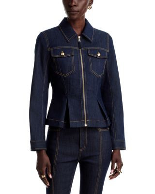Cinq a Sept Kaiya Cotton Stretch Pleated Jacket | Bloomingdale's (US)