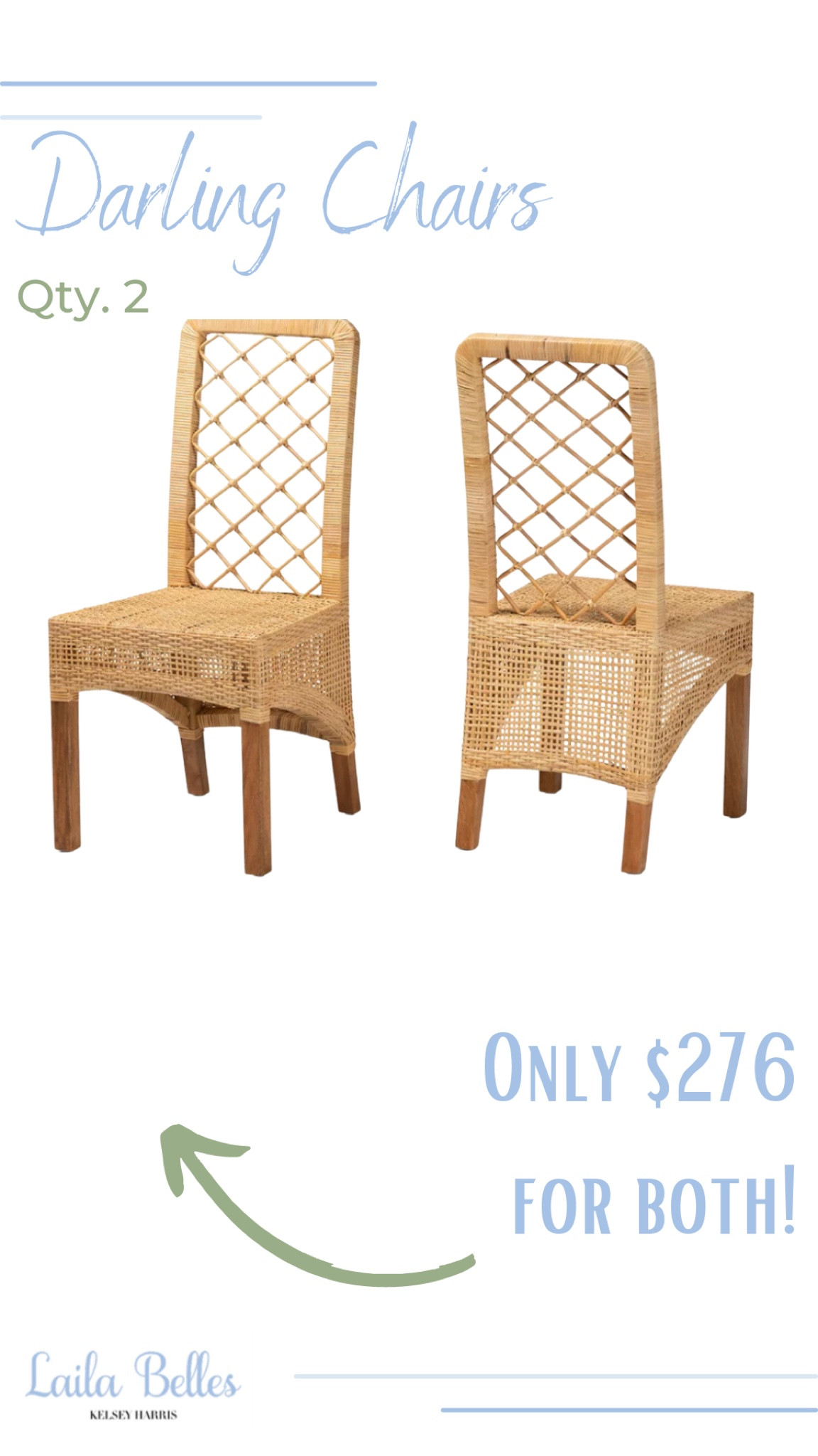 Grab these darling chairs for a great price!! 
.
.
#walmarthomefind #walmartfind 

#LTKhome #LTKsalealert