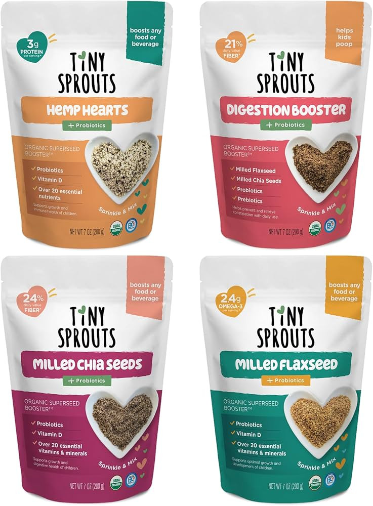 Superseed Variety Pack with VITAMIN D + PROBIOTICS, Omega-3s Prebiotic Fiber Protein, Seeds for 6... | Amazon (US)