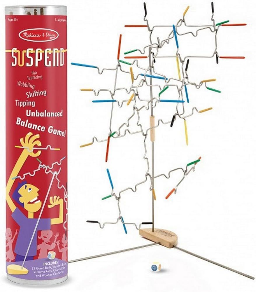 Melissa & Doug Suspend Family Game (31 pcs) - Wire Balance Game, Family Game Night Activities, Fo... | Amazon (US)