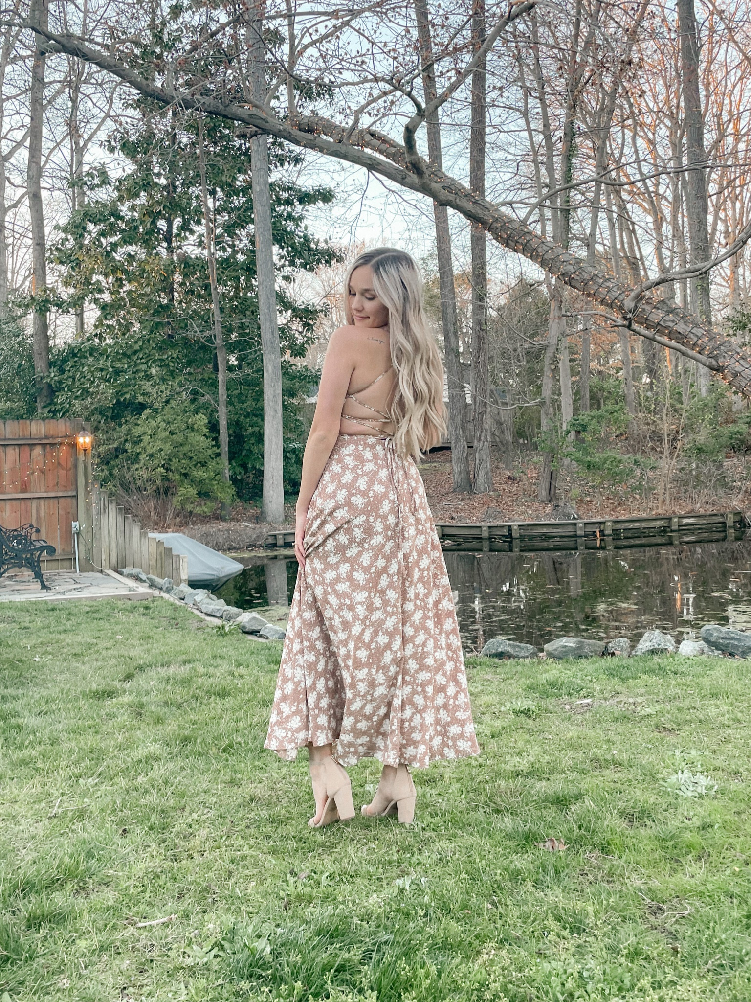 The back of this cute dress!

#LTKunder100 #LTKstyletip #LTKwedding