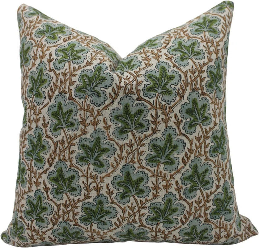 Linen Square Pillow Cover | Perigold