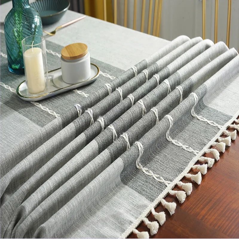 Detjona Rectangle Christmas Cotton Tablecloth | Wayfair North America