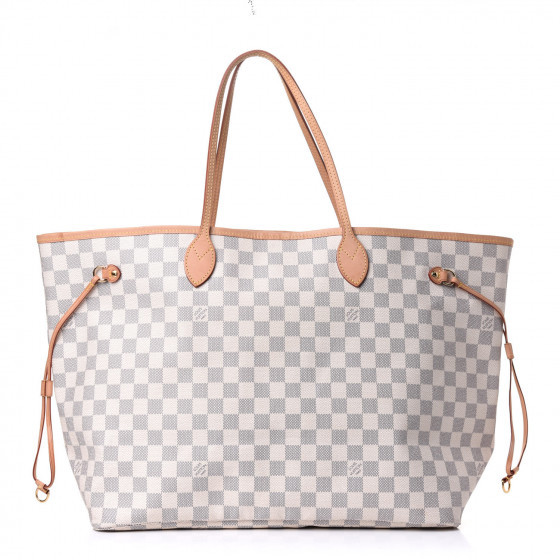 LOUIS VUITTON Damier Azur Neverfull GM | Fashionphile