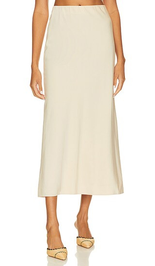 Fiama Midi Skirt in Bone | Revolve Clothing (Global)