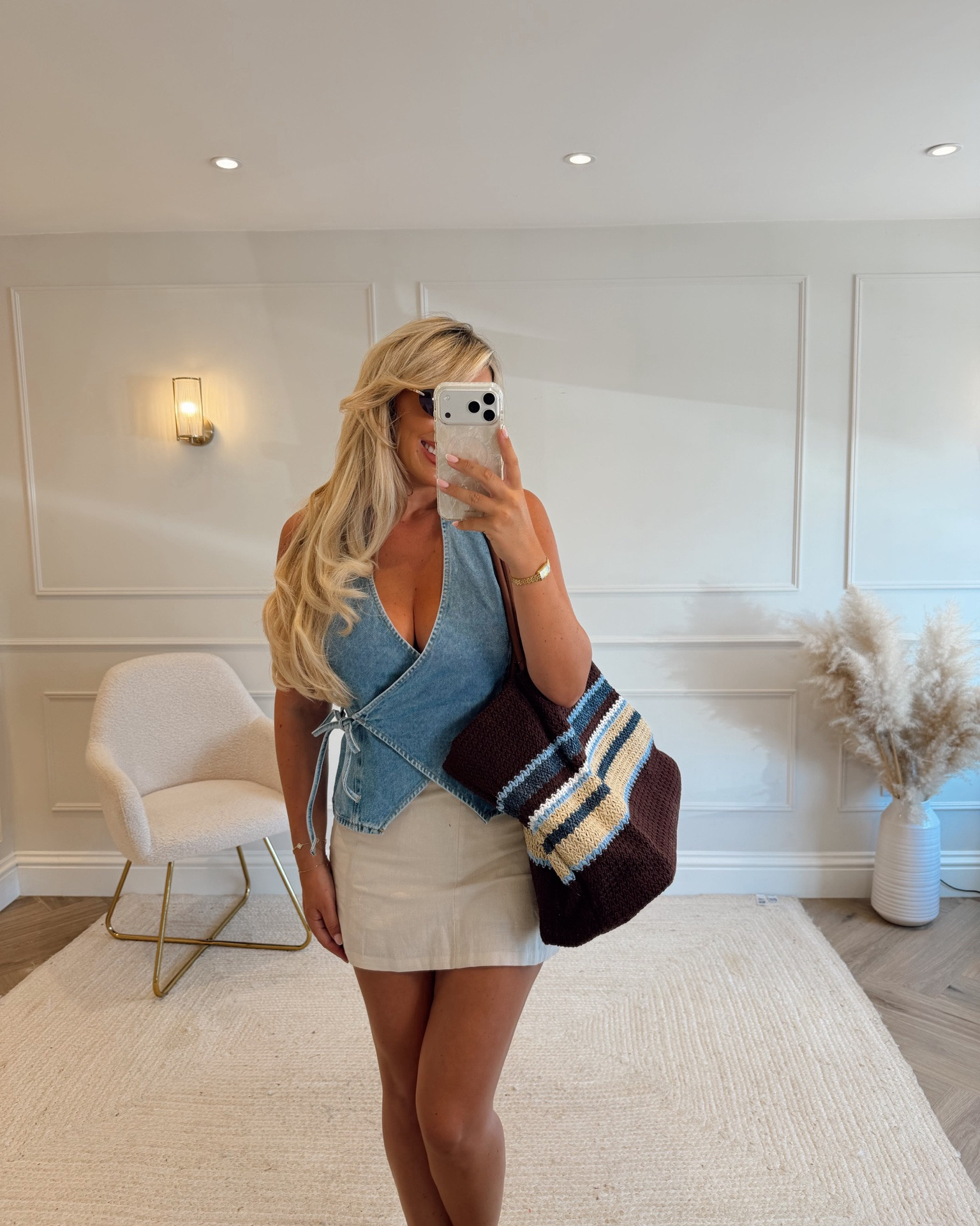 Summer outfit 🩵

Skort, linen, euro summer, denim, heatwave outfit, holiday outfit

#LTKuk #LTKsummer #LTKstyletip