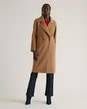 Double-Faced Merino Wool Notched Lapel Coat | Quince