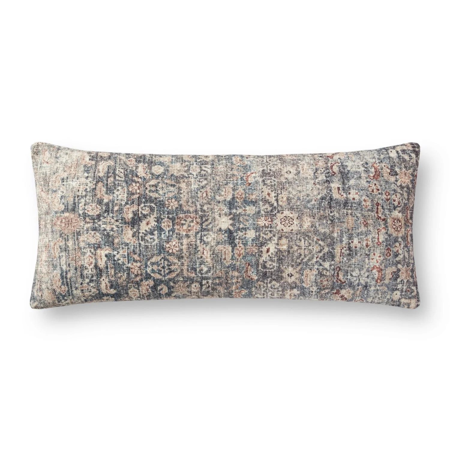 Woven Denim / Natural Pillow | Burke Decor