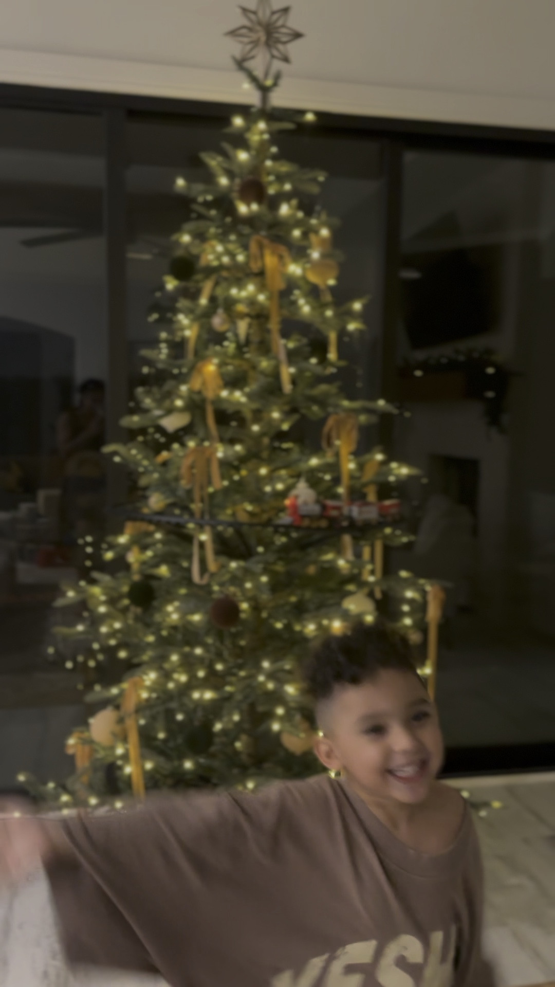 Finally getting a chance to add a train to our Christmas tree 🎄🎅🏽🚂 

I linked everything I could find but some of our velvet and mini gold ornaments came from hobby lobby.

#LTKHome #LTKHoliday #LTKSeasonal