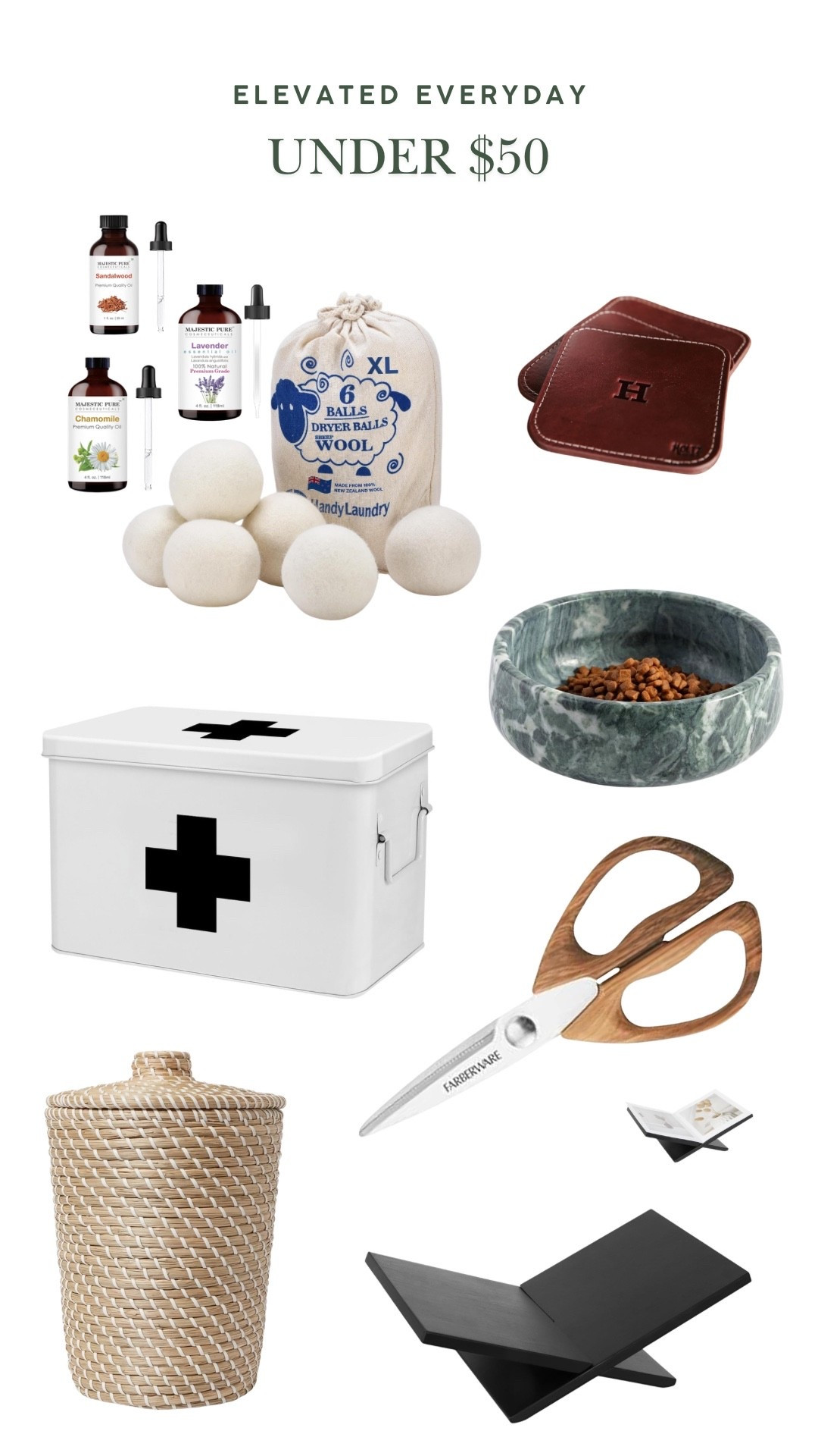 Gift Guide - Elevated everyday Under $50

#giftguide #gifts2025 #christmas2025


#LTKHoliday #LTKGiftGuide #LTKHome