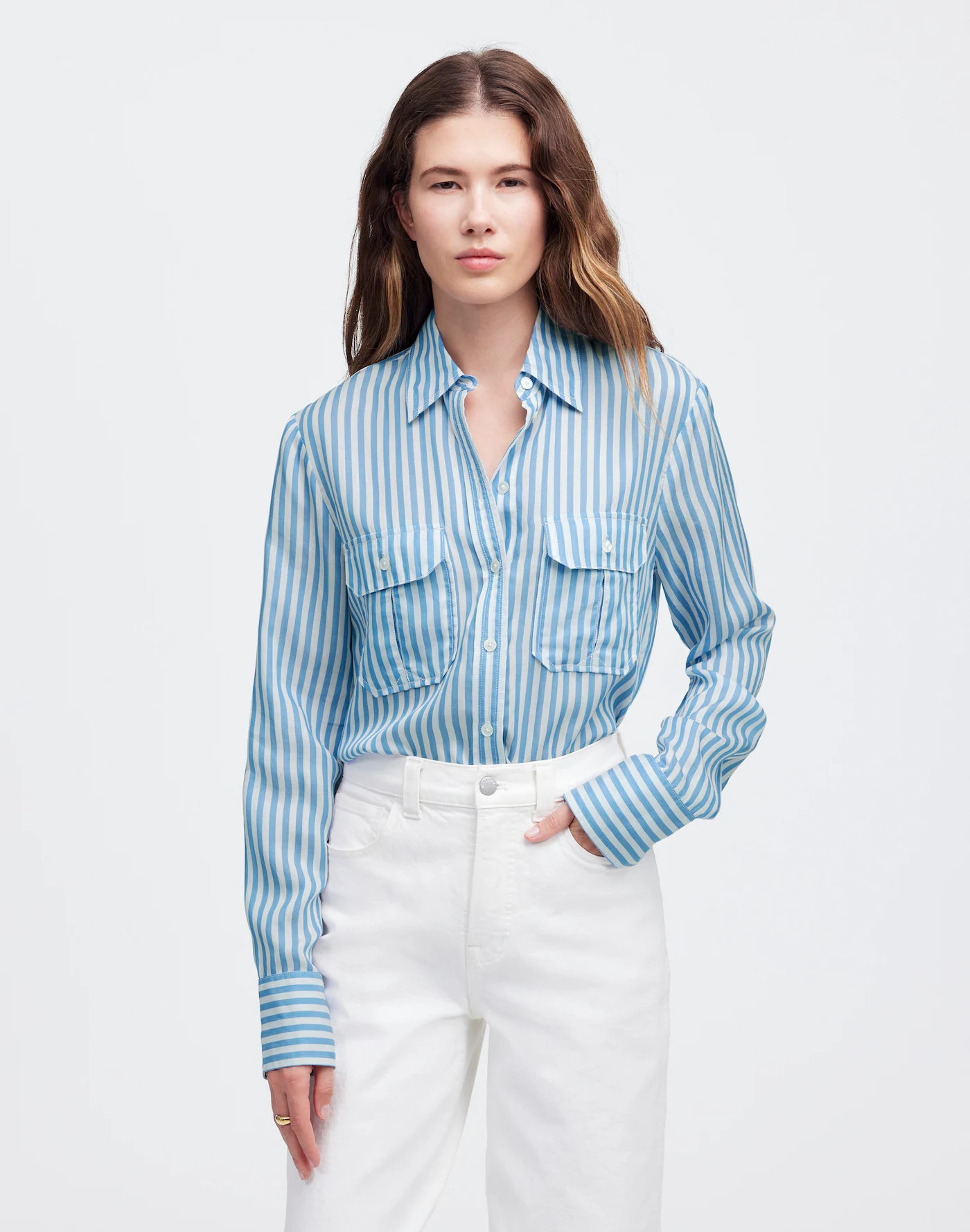 Utility-Pocket Button-Up Shirt | Madewell | Madewell