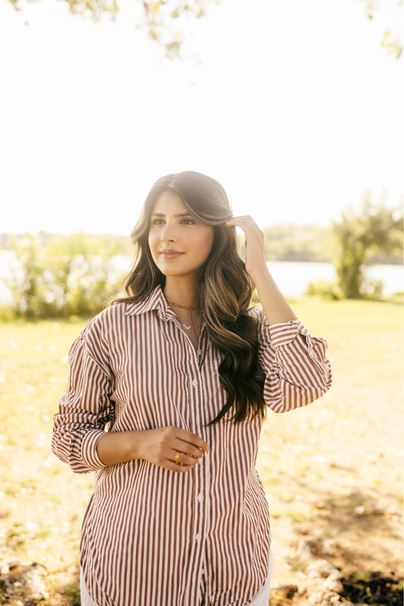 If there’s a button down you absolutely need, it’s this one. I can’t wait to layer it with a coat or wear it with a skirt! 

#LTKSeasonal #LTKstyletip #LTKsalealert