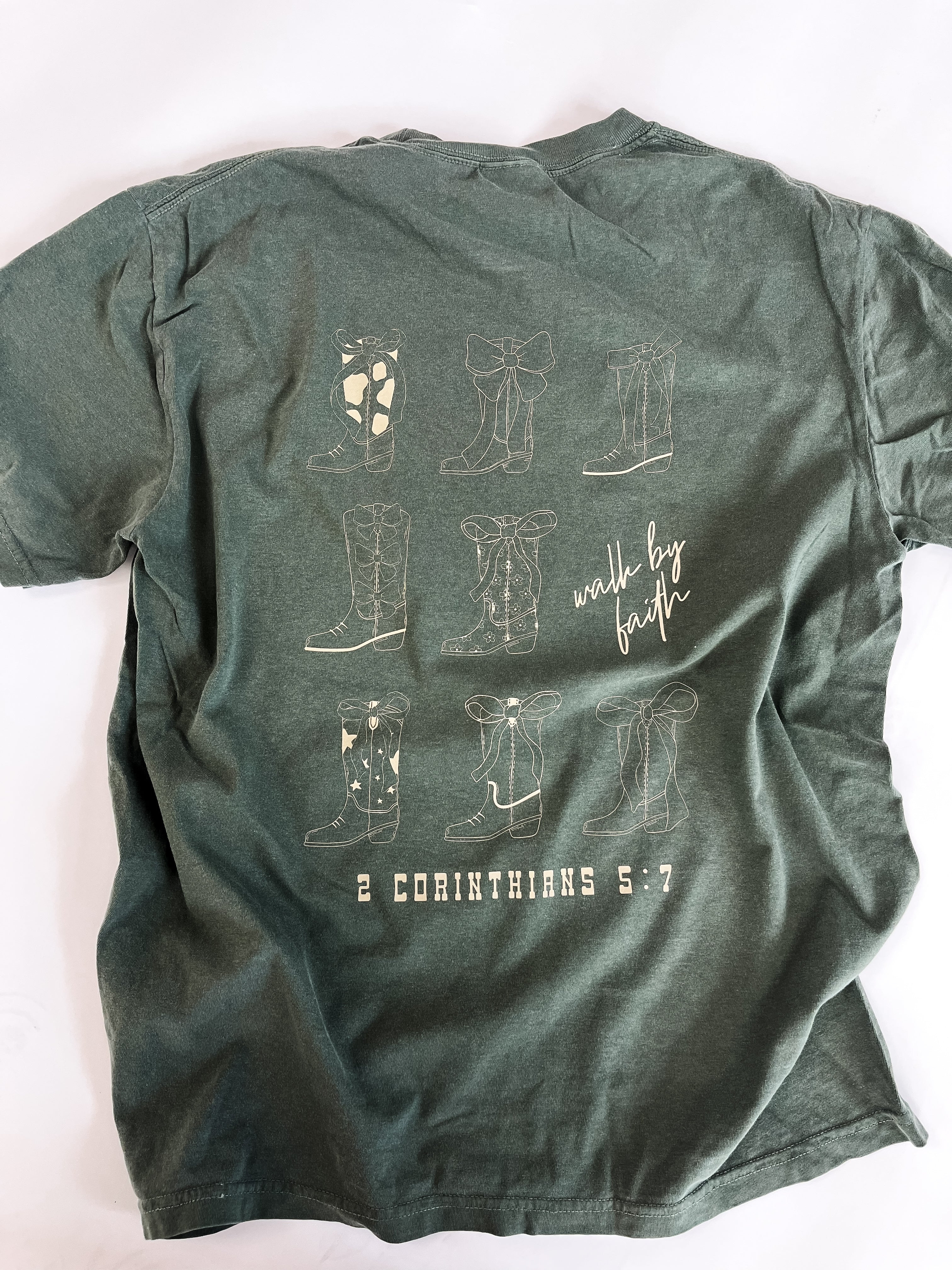 Walk By Faith Boot Tee | TEES by Taylor