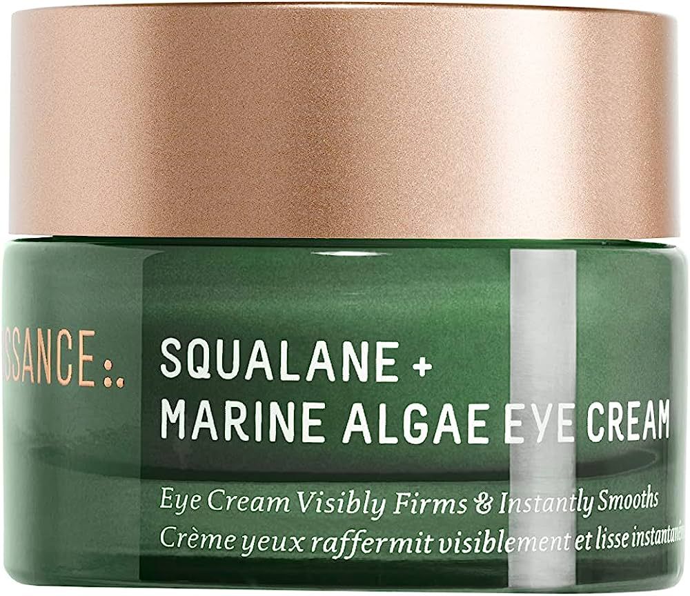 BIOSSANCE Squalane and Marine Algae Eye Cream. Rich Anti-Aging Face Cream Lifts, Firms and Smooth... | Amazon (US)