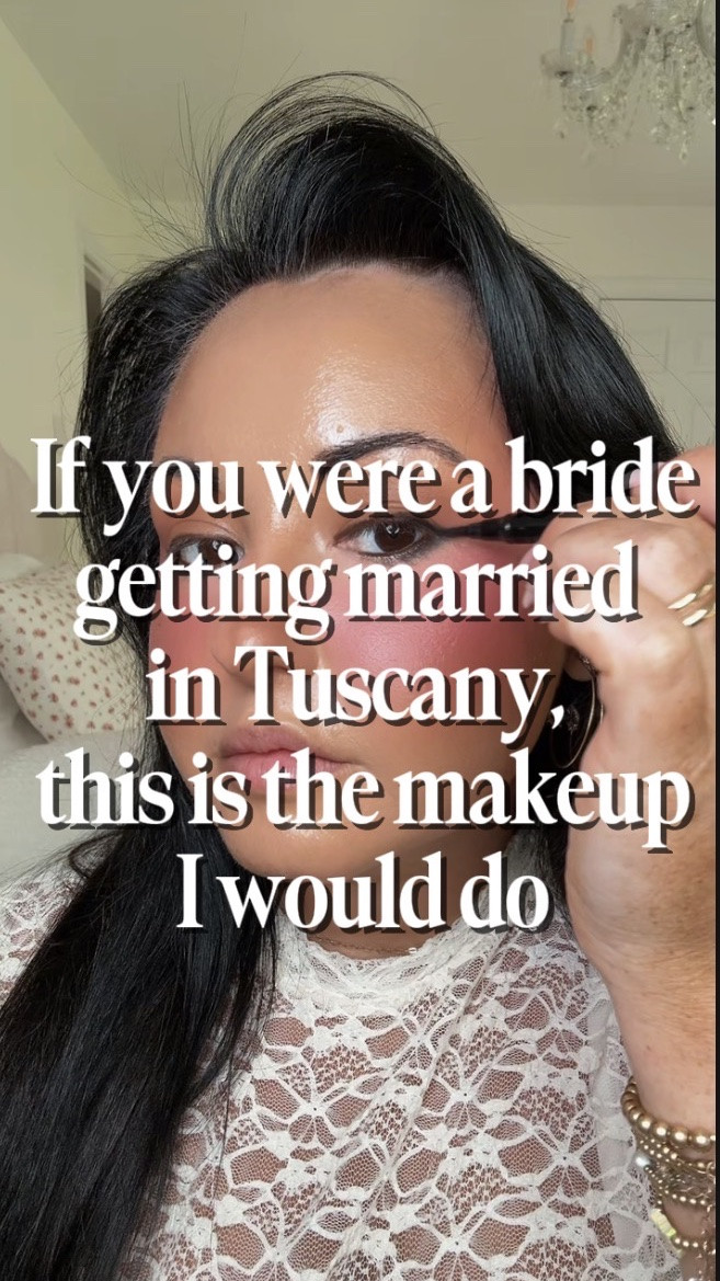 🍷 Tuscany Wedding Makeup | Romantic Soft Glam Bridal Beauty

#TuscanyWedding #BridalMakeup #WeddingMakeup #SoftGlamBride #DestinationWedding #BridalBeauty #ItalyWedding #RomanticBride #LuxuryWedding #EuropeanSummer

#LTKWedding #LTKgrwm #LTKBeauty