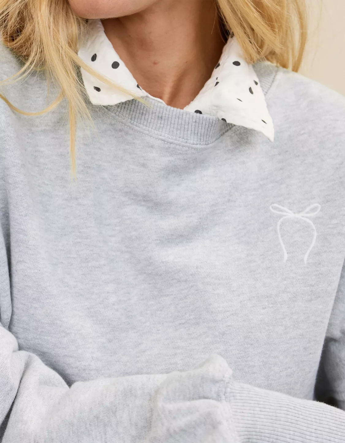 Aerie Classic Crew Sweatshirt | Aerie