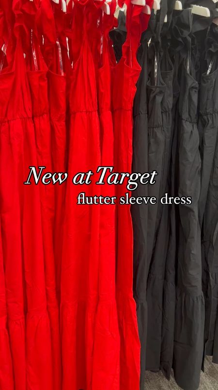 New flutter sleeve dresses at Target 🎯

Available in these two colors & $35 ♥️

#LTKFindsUnder50 #LTKStyleTip #LTKVideo