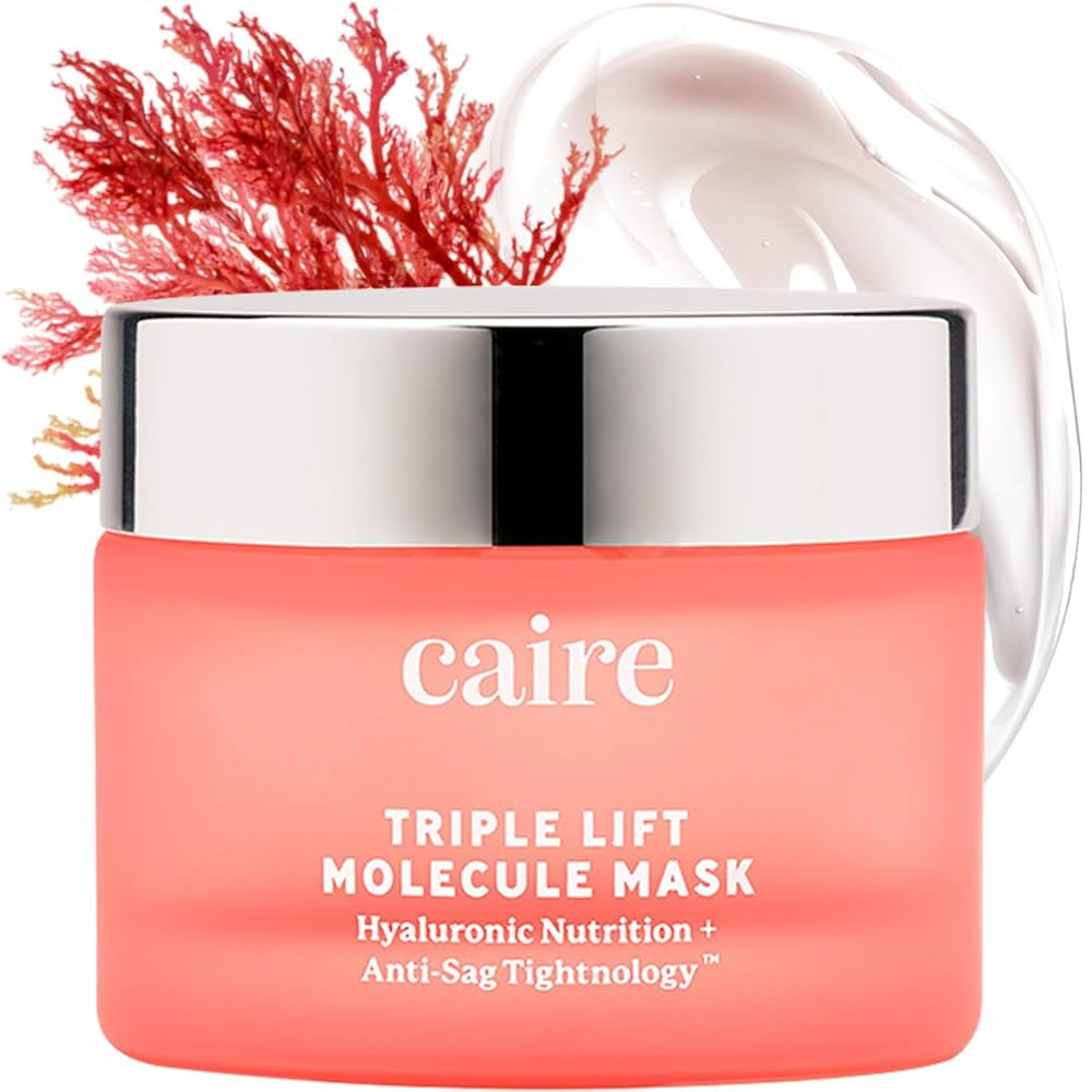 Caire Beauty Anti Aging Hyaluronic Acid Gel Cream Face Lift Molecule Mask, Skin Lift Gel Moisturi... | Amazon (US)