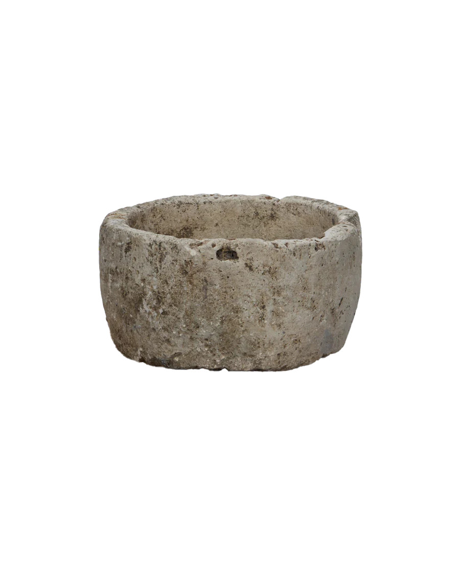Limestone Trough - Round | Olive Ateliers