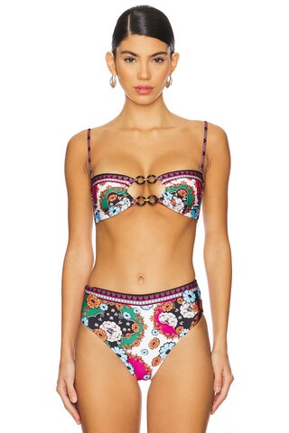Agua Bendita X REVOLVE Lace Bikini Top in Dashi Multi from Revolve.com | Revolve Clothing (Global)