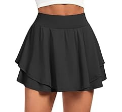 IUGA Tennis Skirts for Women with Pockets Shorts Athletic Golf Skorts Skirts for Women High Waist... | Amazon (US)