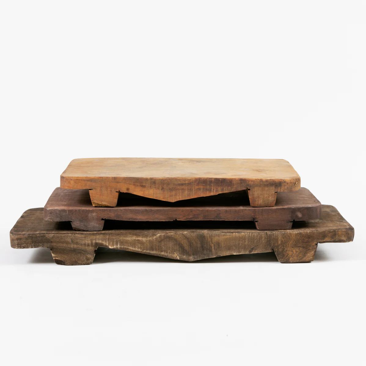 Found Wood Pedestal | Stoffer Home