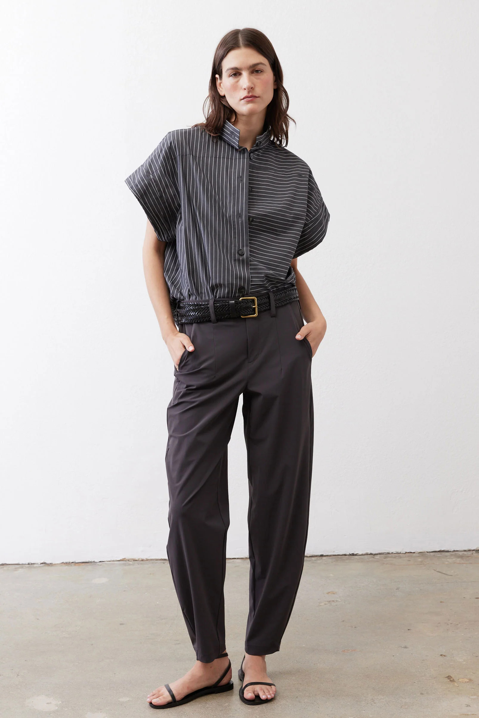 Remix Striped Always Chic Blouse | Ruti