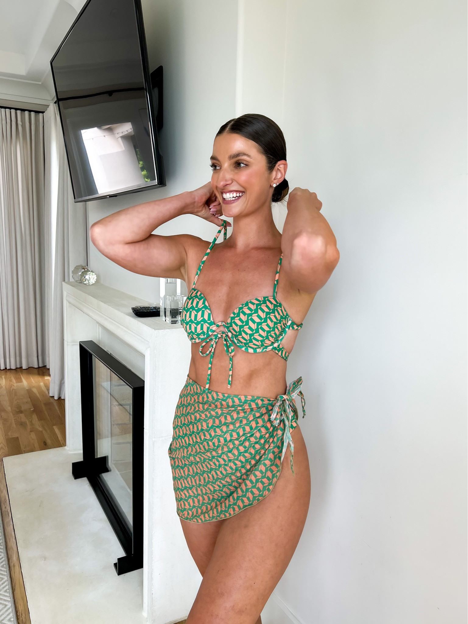 One of my favorite swimsuit brands! Love all their styles and the material. They have lots of different cuts and coverages which makes it a great fit for many different body types. Wearing a small top / bottom and sarong. 

#LTKtravel #LTKstyletip #LTKswim