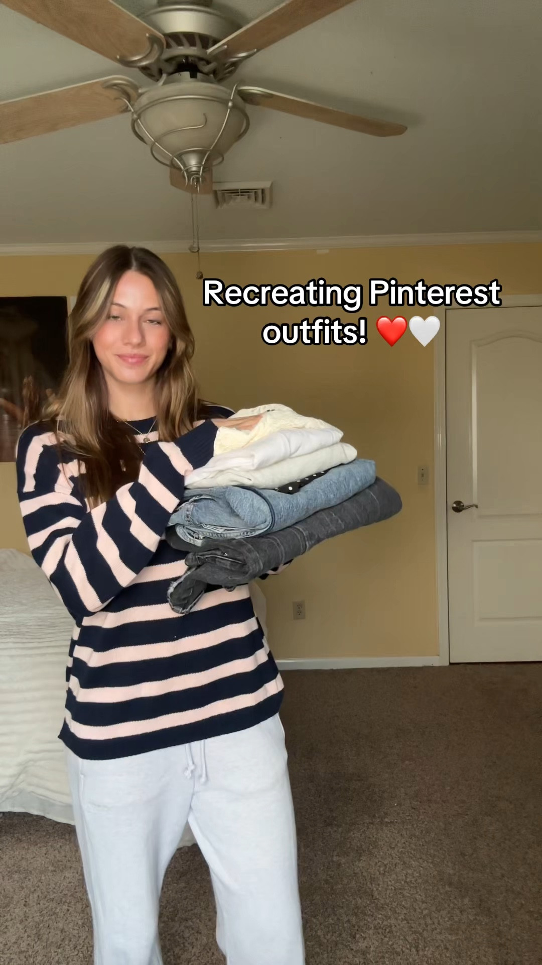 Recreating two Pinterest spring outfits!
#pinterest #springoutfits

#LTKSeasonal #LTKgrwm #LTKootd