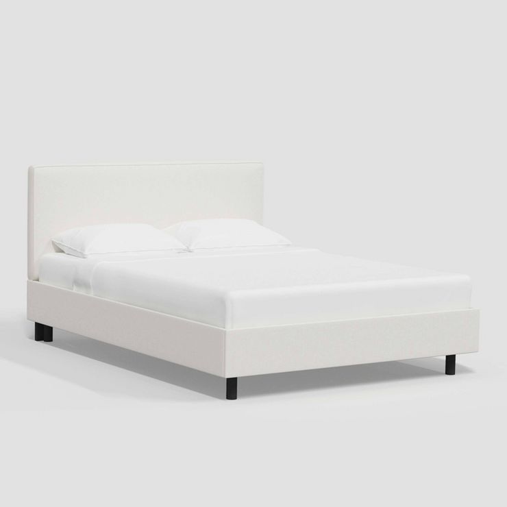 Kelsey Platform Bed in Textured Linen - Threshold™ | Target