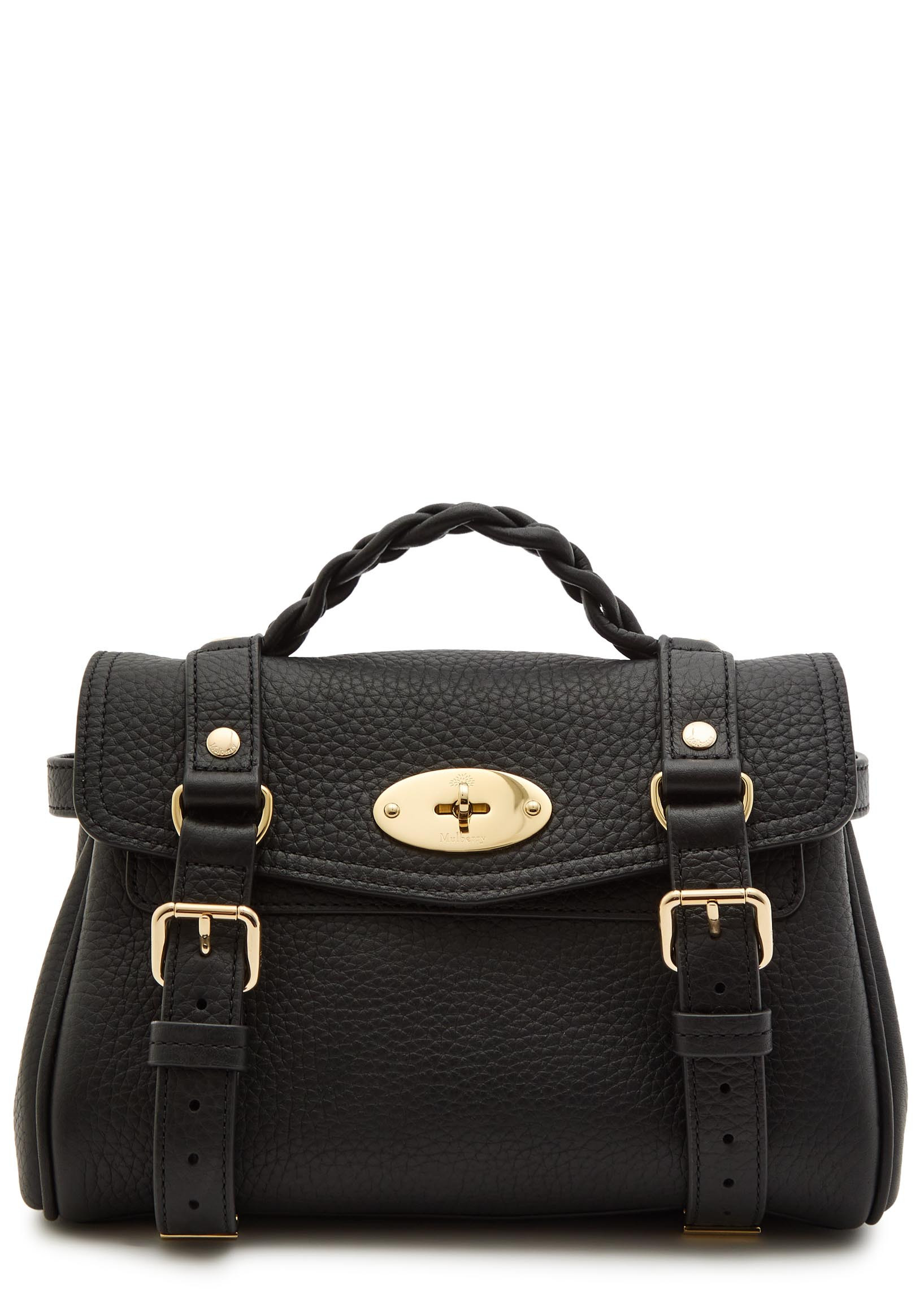 Alexa mini grained leather top handle bag | Harvey Nichols
