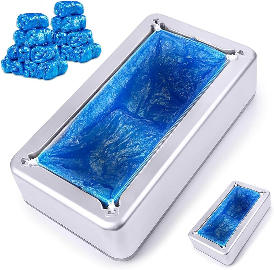 Shoe Cover Dispenser Containing 200pcs Shoe Covers Disposable Non Slip High Quality Automatic Sho... | Amazon (US)