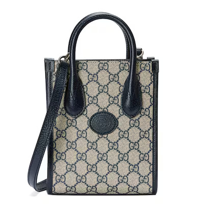 Mini tote bag with Interlocking G | Gucci (US)