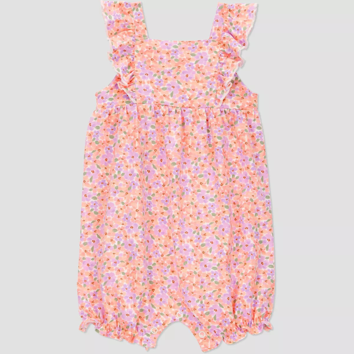 Carter's Just One You® Baby Girls' Floral Romper - Pink | Target