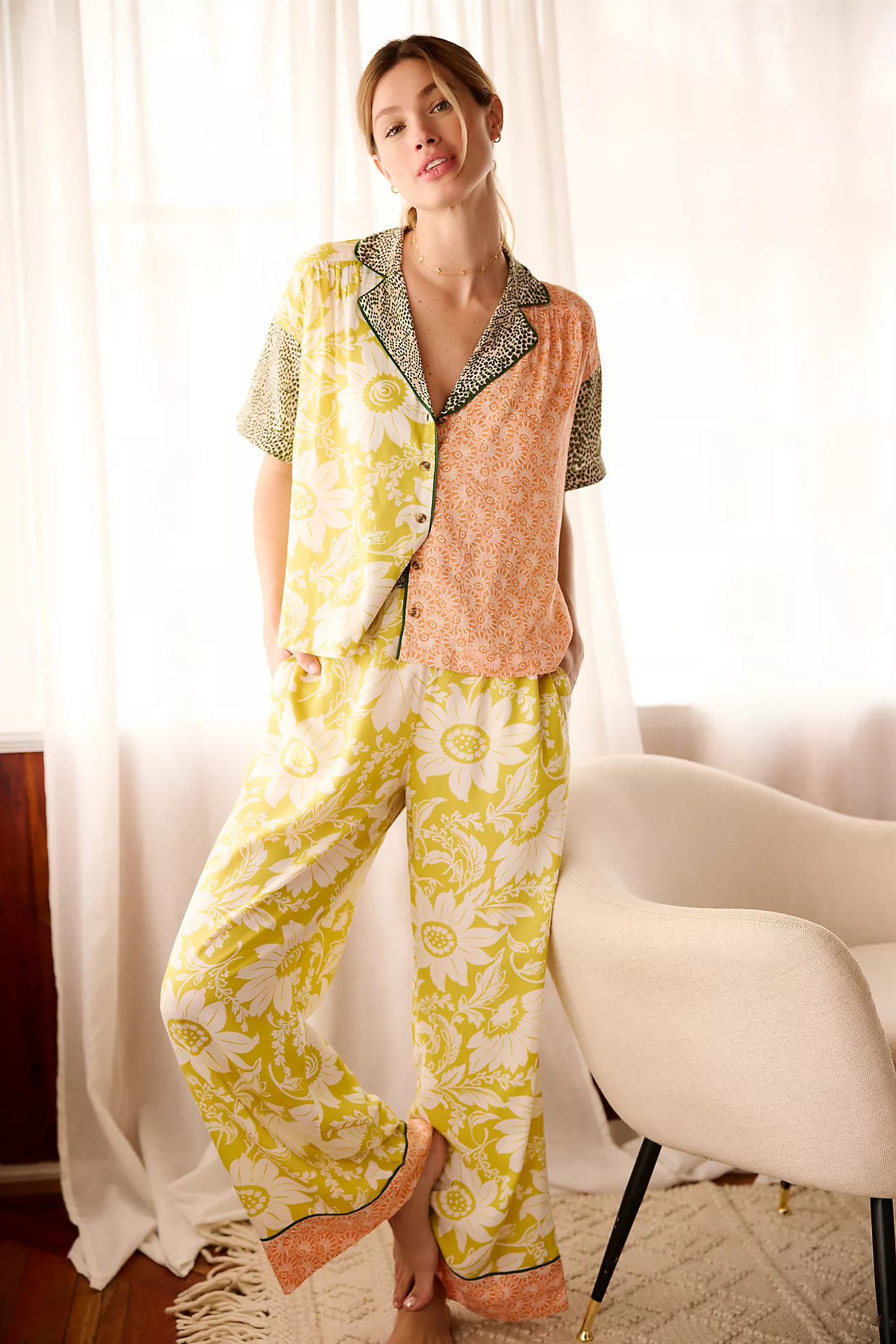 By Anthropologie True Sleep Moxy Pajama Pants | Anthropologie (US)