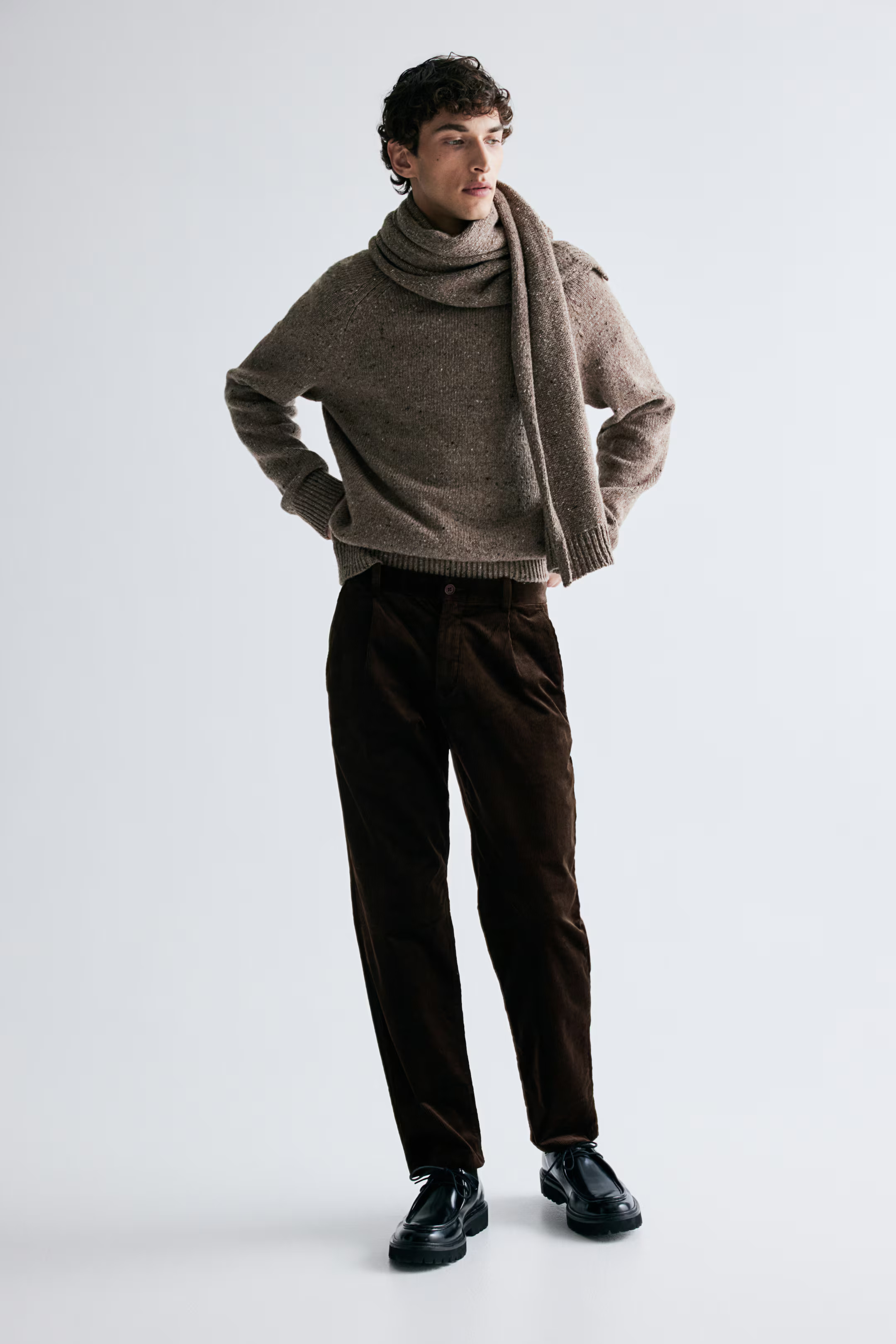 Regular Fit Corduroy Pants | H&M (US + CA)