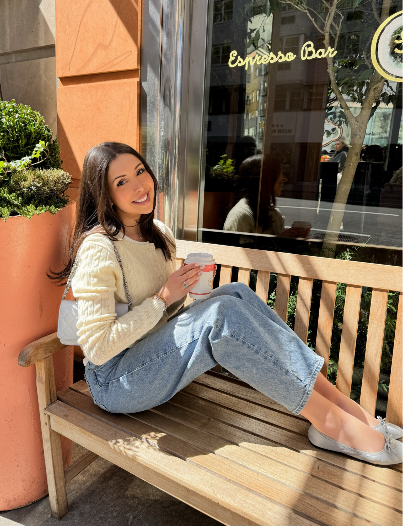Butter yellow is THE color for spring 2025, and I especially love it paired with pale blue denim and accessories. This was the perfect casual and chic look to ring in spring! 

#LTKStyleTip #LTKSeasonal #LTKPetite