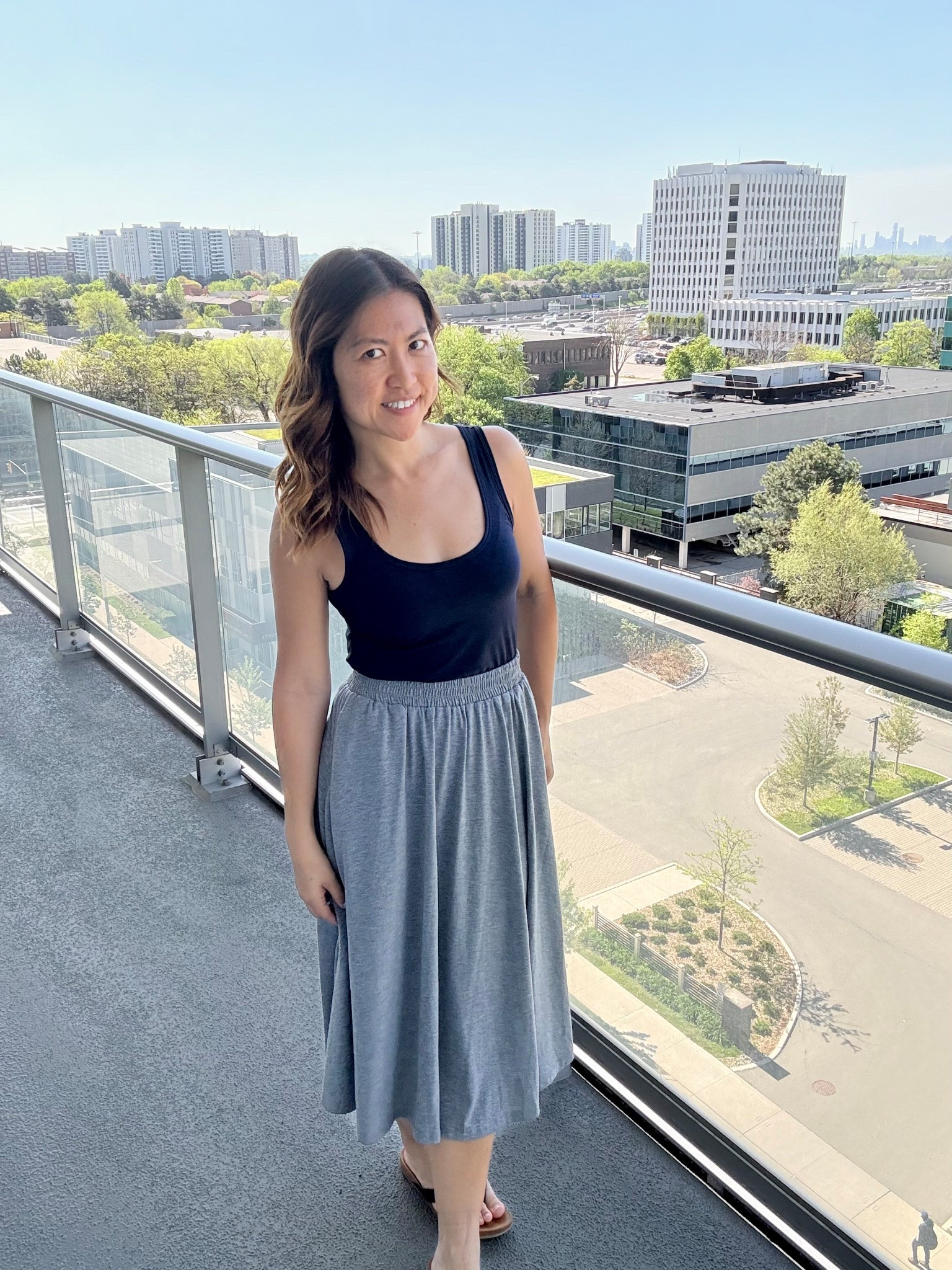 Gap tank top XS or small fits me
SHEIN skirt 

#LTKspring #LTKsummer #LTKcanada