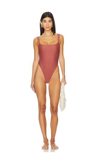 Tularosa Zae One Piece in Mauve. - size XL | Revolve Clothing (Global)