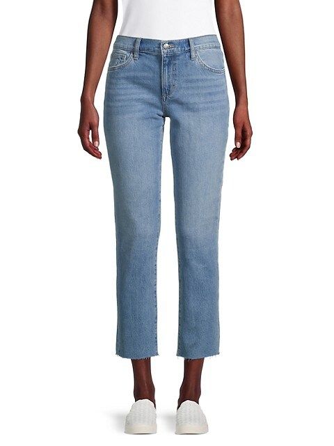The Lara High-Rise Straight Jeans | Saks Fifth Avenue OFF 5TH (Pmt risk)