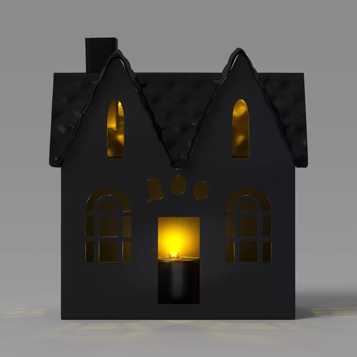 5.5" Small A-Shaped Metal House Decorative Sculpture - Hyde and EEK! Boutique™ Black | Target