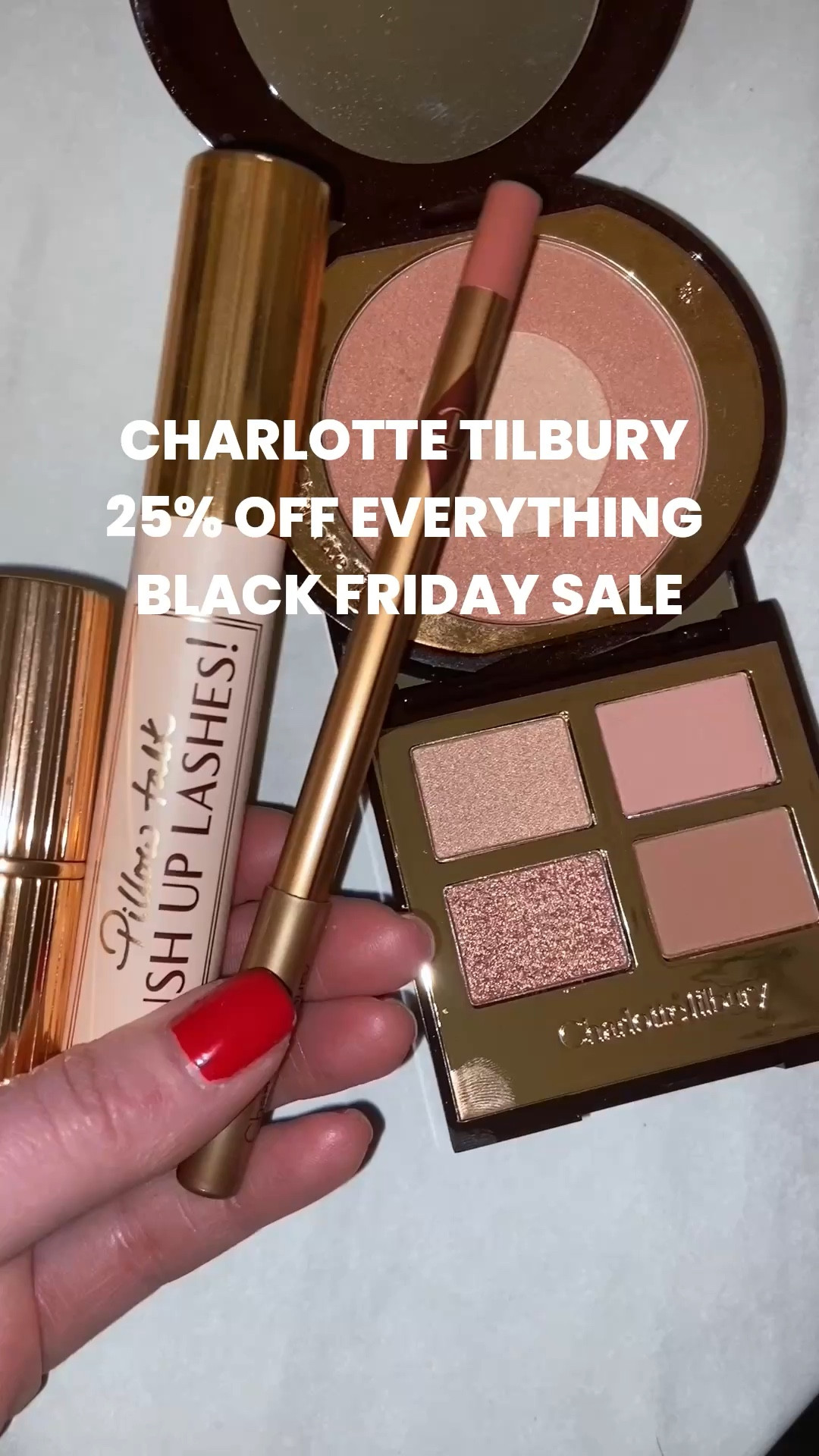 This is not a drill, the Charlotte Tilbury 25% off everything Black Friday Sale is here! I’ve linked my absolute favourites and bestsellers. ♥️🎁🧚🏻‍♀️ AD-gifted affiliate  Charlotte Tilbury, Charlotte tilbury foundation, Charlotte tilbury lipstick, Charlotte tilbury cream bronzer 

#LTKbeauty #LTKCyberWeek #LTKgiftguide