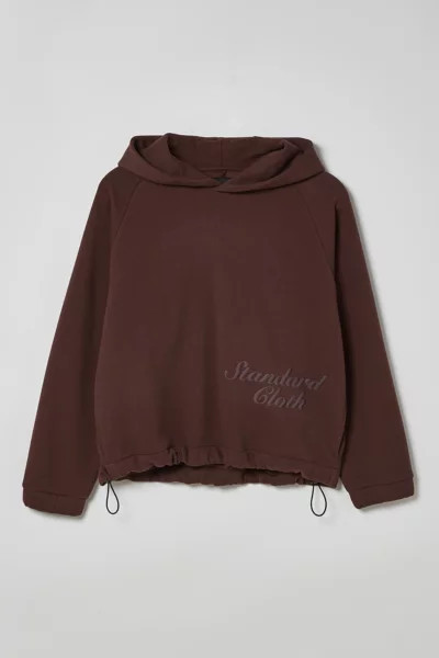 Standard Cloth Free Throw Graphic Hoodie Sweatshirt in Maroon, Men's at Urban Outfitters | Urban Outfitters (US and RoW)